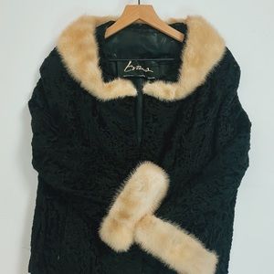 Evans Vintage Fur Coat